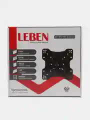 Кронштейн для ТВ LEBEN, наклонный, 18"-43", 25 кг, 75 x 75 до 200 x 200 мм