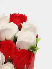 Алый букет из вспененного мыла , подарок на Новый год маме,сестре,коллеге ,подарочный набор