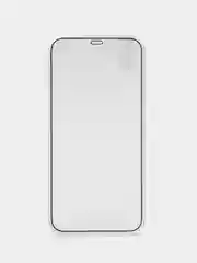Белый чехол на Apple iPhone 12 Pro, 12 Pro Max (Айфон 12 Про Макс) 360 градусов с защитой экрана