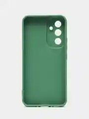 Зеленый чехол силиконовый Samsung Galaxy A 54 (Самсунг Галакси А 54) с защитой камеры