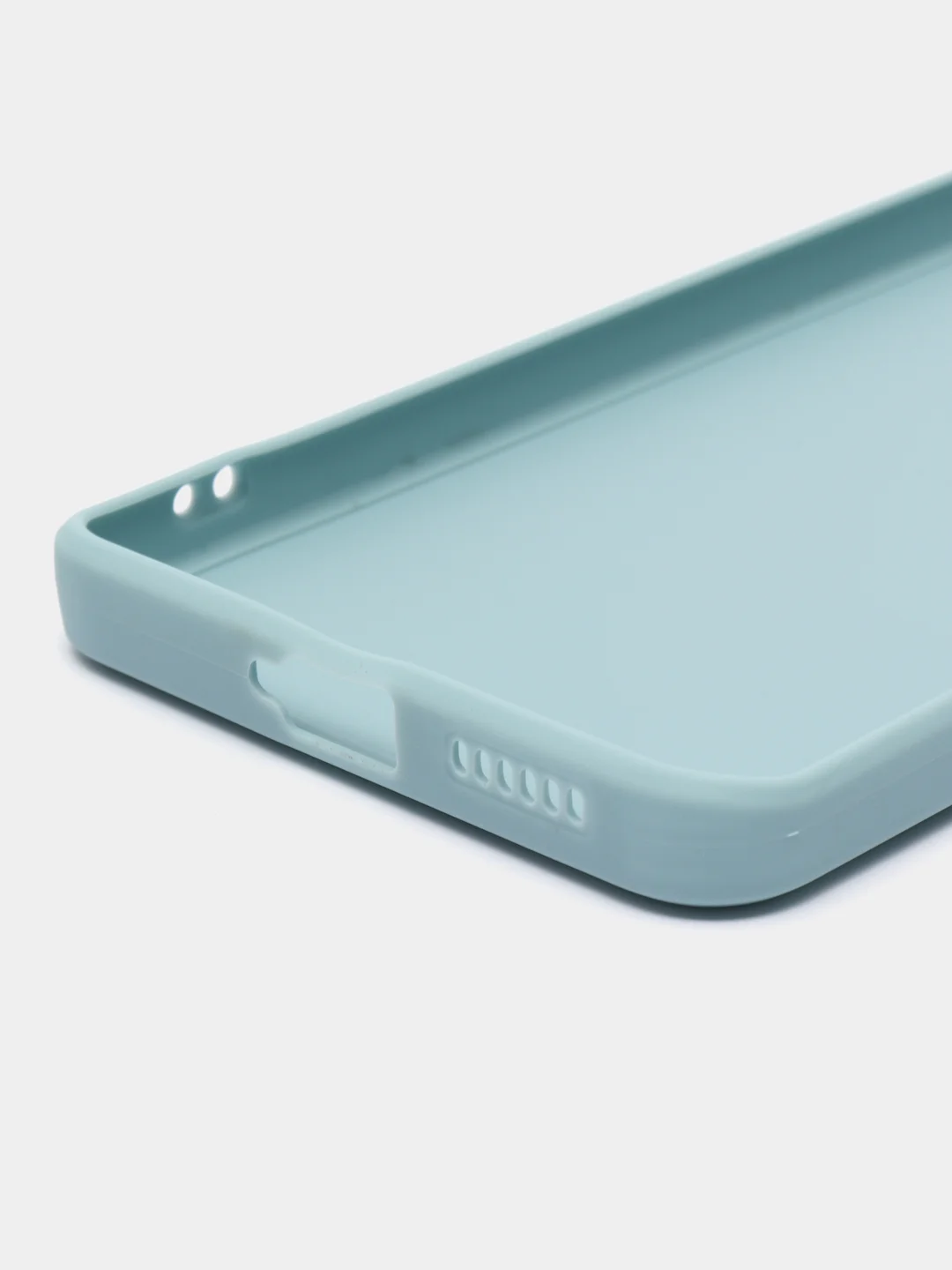 Мятный чехол для Huawei Mate 50 Pro (Хуавей Мате 50 Про), прозрачный, силиконовый