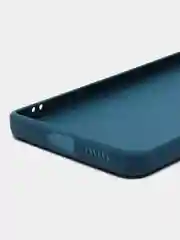 Синий чехол для Huawei Mate 50 Pro (Хуавей Мате 50 Про), прозрачный, силиконовый