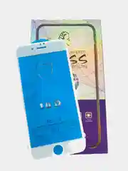 Белый защитное стекло 10D для iPhone 7/8