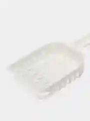 Белый совок-лопатка для кошачьего лотка-туалета