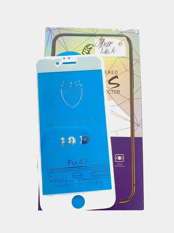 Защитное стекло 10D для iPhone 6/6S