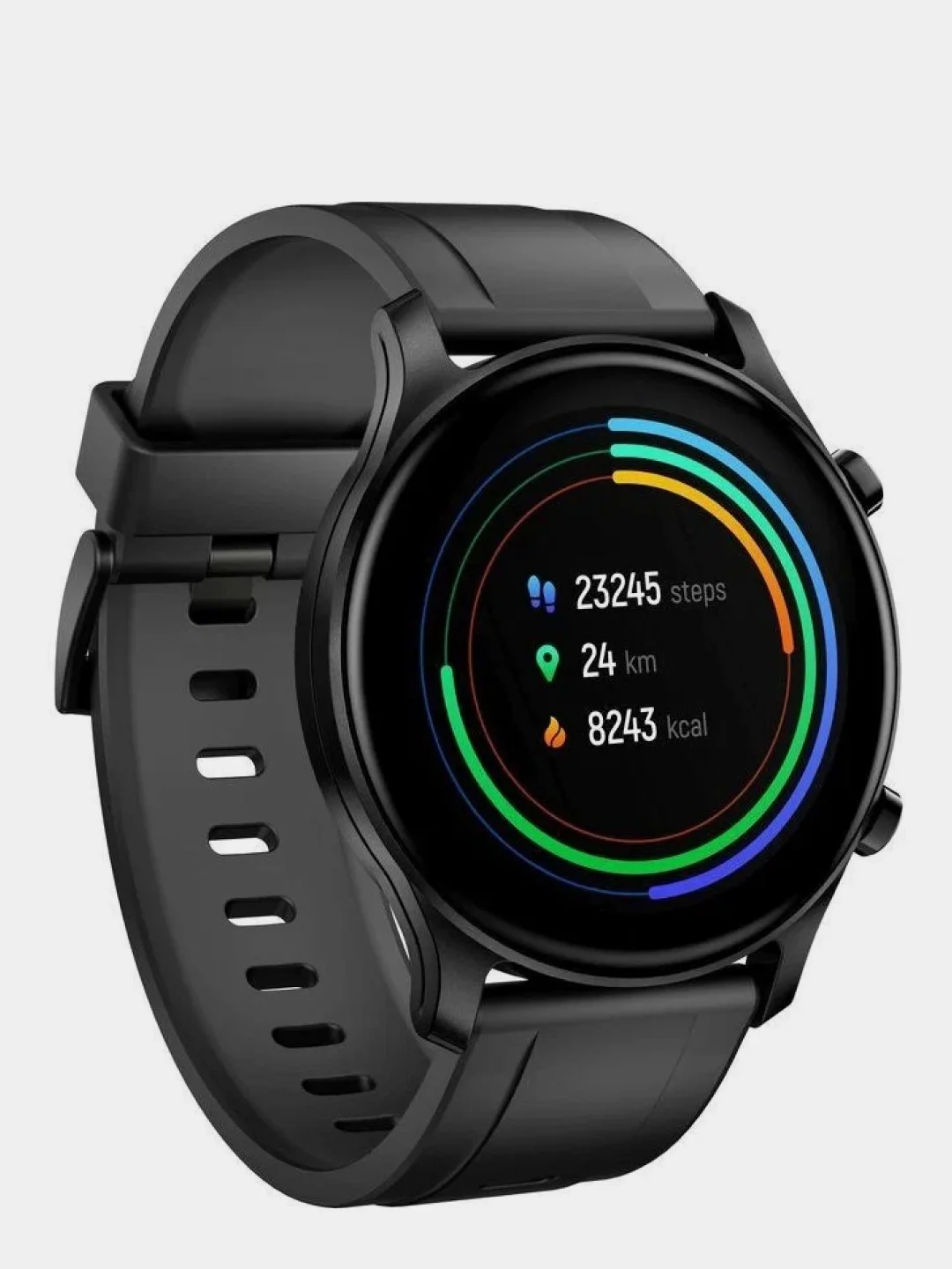Черный умные часы Xiaomi Haylou Smart Watch RS3 (LS04), Global