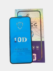 Защитное стекло 10D для iPhone X/ XS/ 11 Pro