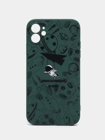 Чехол на айфон 13 Про с принтом, космос, астронавт, чехол для iPhone 13 Pro