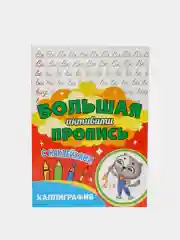 Книга с наклейками большая активити. Раскрска/игры/лабиринты/прописи 235х330мм. Проф-Пресс