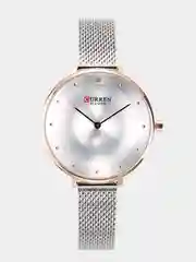 Бирюзовый женские наручные часы Curren 9029 в подарочной упаковке