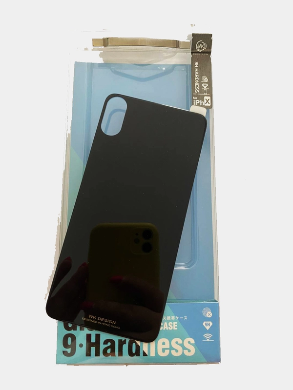 Защитное стекло на крышку телефона для iPhone X/XS