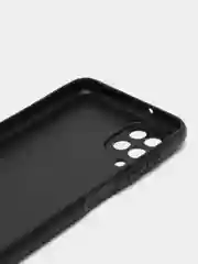 Оранжевый силиконовый чехол для Samsung Galaxy A12 / M12, с принтом, с рисунком (Самсунг А12 / М12)