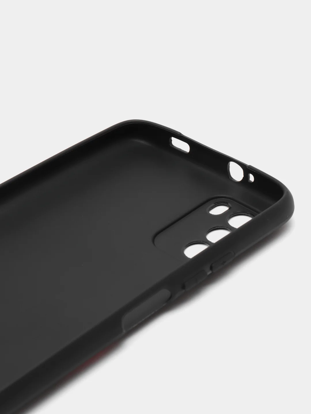 Сиреневый чехол силиконовый для Xiaomi POCO M3 (Сяоми Поко М3), с принтом, с рисунком