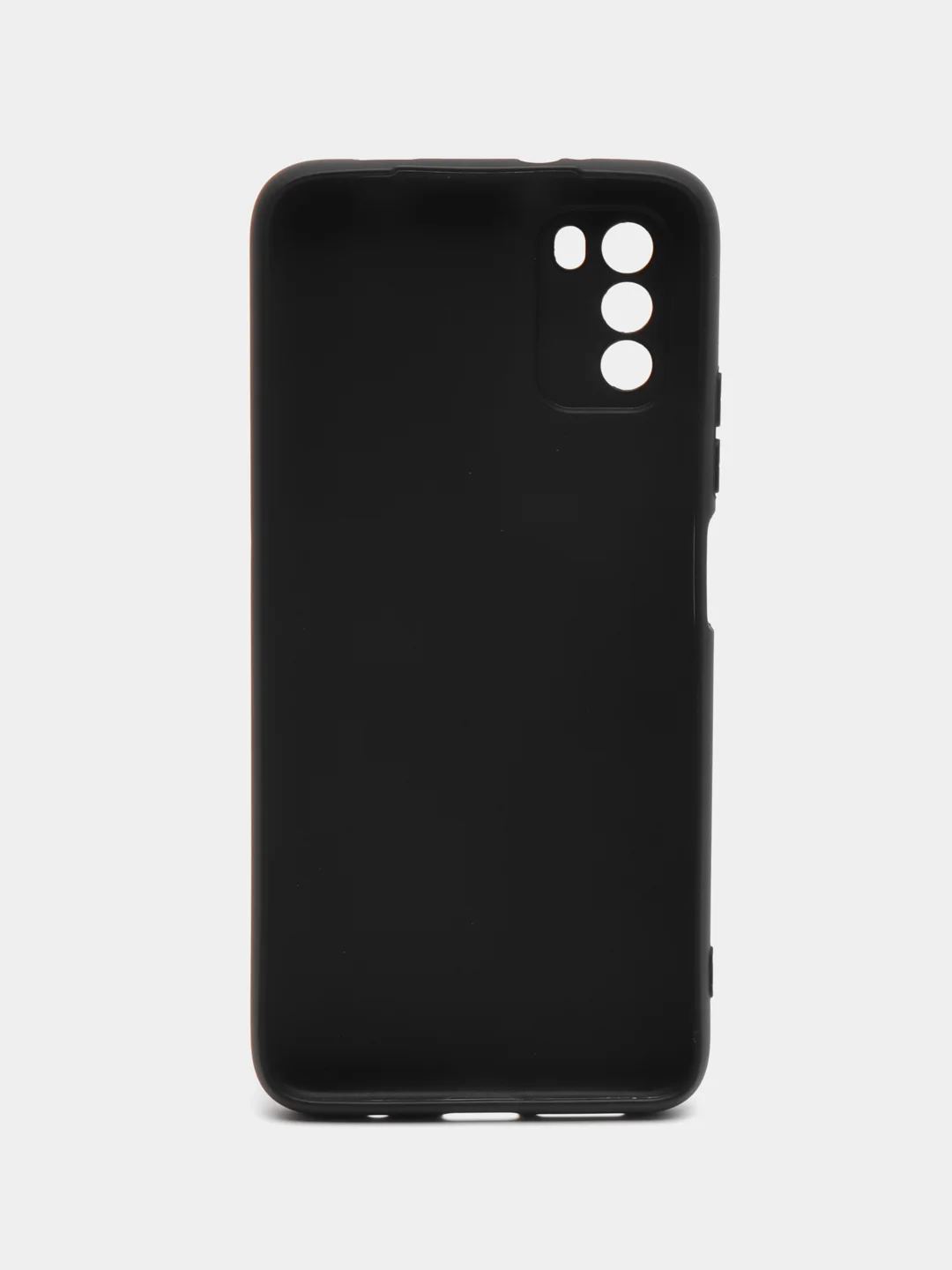 Сиреневый чехол силиконовый для Xiaomi POCO M3 (Сяоми Поко М3), с принтом, с рисунком