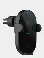 Черный автомобильный держатель с беспроводной зарядкой Xiaomi Wireless Car Charger 30W, W03ZM