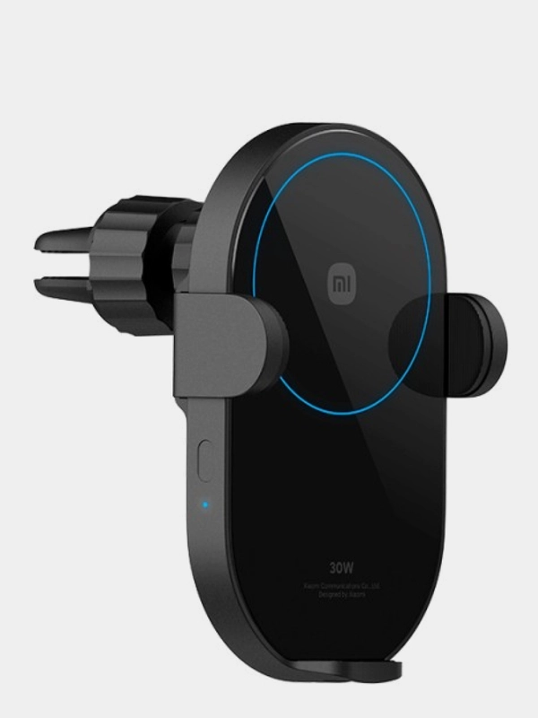 Автомобильный держатель с беспроводной зарядкой Xiaomi Wireless Car Charger 30W, W03ZM