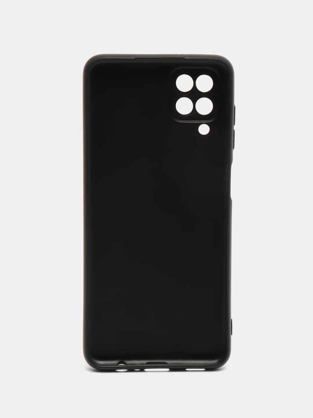 Синий меланж силиконовый чехол для Samsung Galaxy A12 / M12, с принтом, с рисунком (Самсунг А12 / М12)