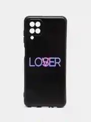 Зелёный хаки силиконовый чехол для Samsung Galaxy A12 / M12, с принтом, с рисунком (Самсунг А12 / М12)