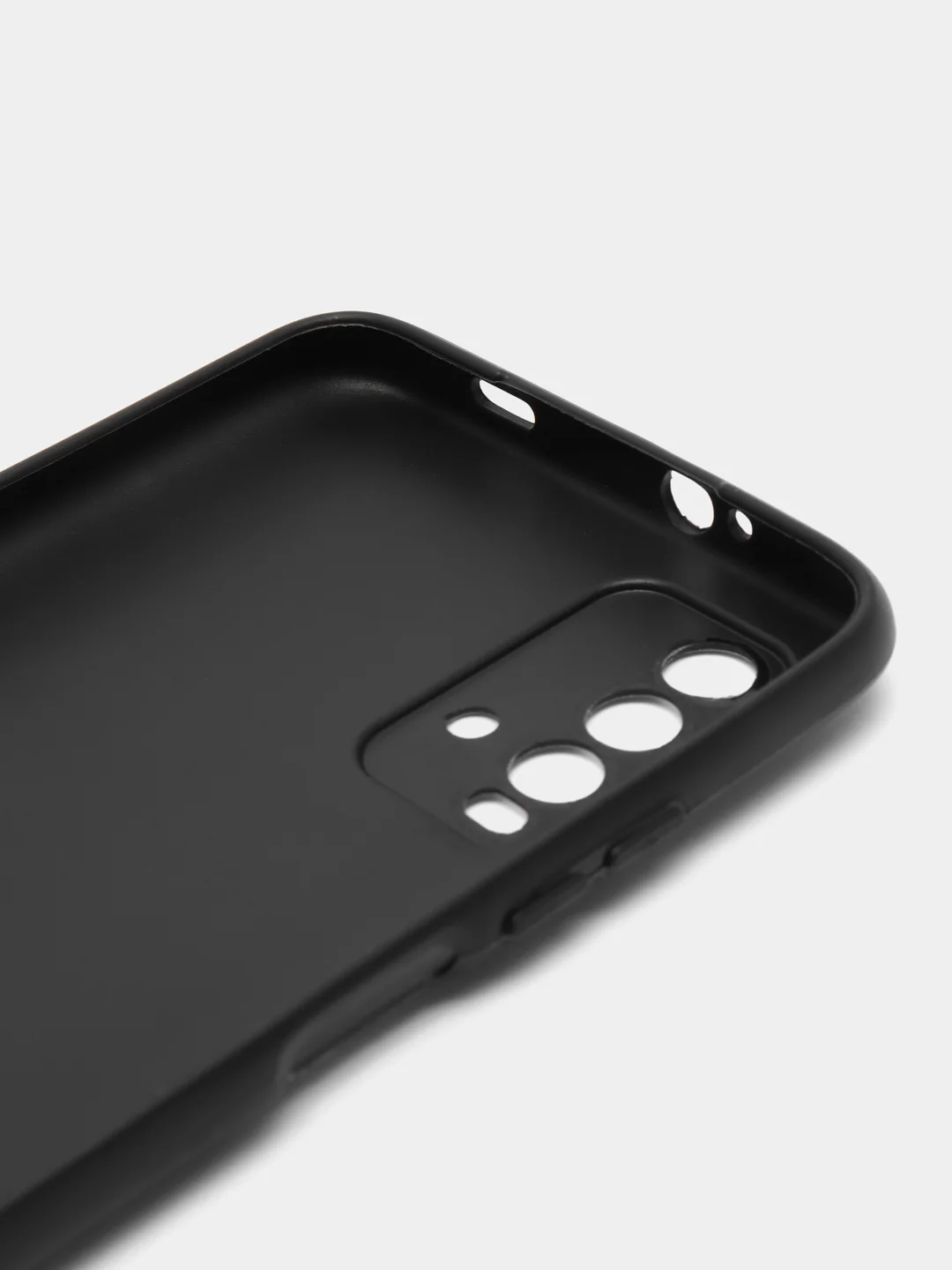 Серебряный силиконовый чехол для Xiaomi Redmi 9T (Сяоми Редми 9Т), с принтом, с рисунком