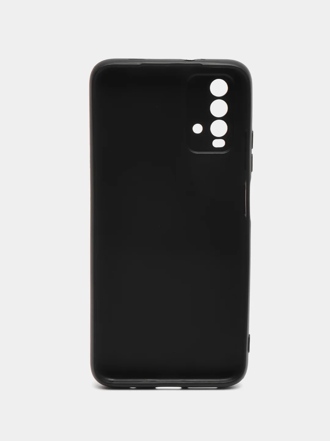 Серебряный силиконовый чехол для Xiaomi Redmi 9T (Сяоми Редми 9Т), с принтом, с рисунком