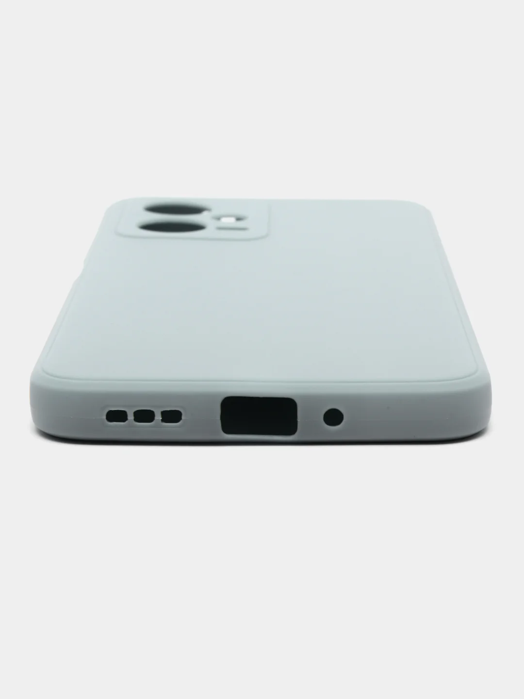 Мятный чехол для Xiaomi Redmi Note 12 5G  / Poco X5 5G (Сяоми Нот 12 5 Джи / Поко Х5), прозрачный