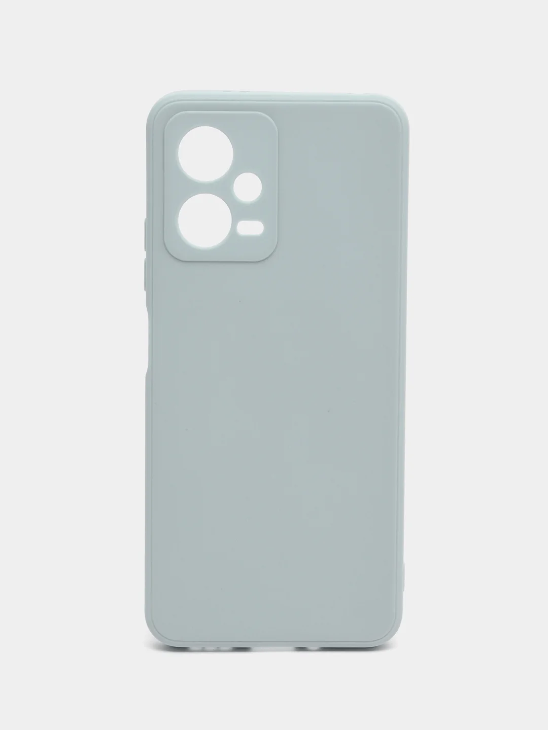 Мятный чехол для Xiaomi Redmi Note 12 5G  / Poco X5 5G (Сяоми Нот 12 5 Джи / Поко Х5), прозрачный