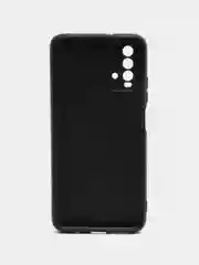 Приглушённый хаки силиконовый чехол для Xiaomi Redmi 9T (Сяоми Редми 9Т), с принтом, с рисунком