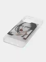 Багровый силиконовый чехол для Honor X6/Honor X8 5G (Хонор Х6/Х8 5г), с принтом, с рисунком