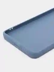 Небесно-голубой чехол для Huawei Mate 50 Pro (Хуавей Мате 50 Про), прозрачный, силиконовый