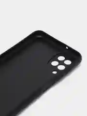 Тёмно-бордовый силиконовый чехол для Samsung Galaxy A12 / M12, с принтом, с рисунком (Самсунг А12 / М12)