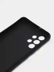Тёмно-бирюзовый силиконовый чехол для Samsung Galaxy A32 4G, с принтом, с рисунком (Самсунг Галакси А32)