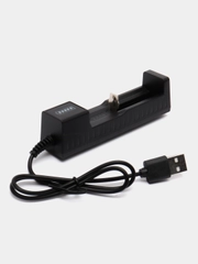 USB зарядное устройство 4,2v с индикатором уровня зарядки.