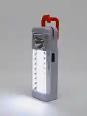 Фонарь-светильник, 16+12, + 0,5 Вт, LED, 4xAA, шнур 220В, пластик, 20,5 x 7 см