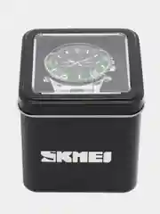 Лесной зеленый часы наручные мужские Skmei 1850, кварцевые, в подарочной упаковке