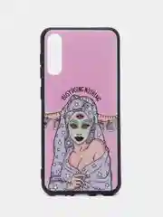 Приглушённый хаки силиконовый чехол Samsung Galaxy A50 A30S A50S Самсунг А50 А30С А50С с принтом с рисунком