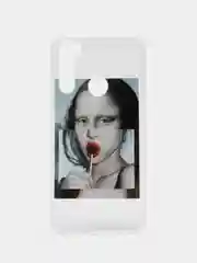 Багровый силиконовый чехол для Xiaomi Redmi Note 8T, с принтом, с рисунком (Сяоми Редми Ноут 8Т)