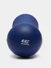 Гантель в форме кости Silapro, металл, неопреновое покрытие, 4 кг