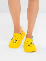 Желтый сабо женские IZI, размеры 36-41