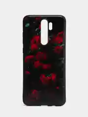 Оранжевый силиконовый чехол для Xiaomi Redmi Note 8 Pro, с принтом, с рисунком (Редми Ноут 8 Про)