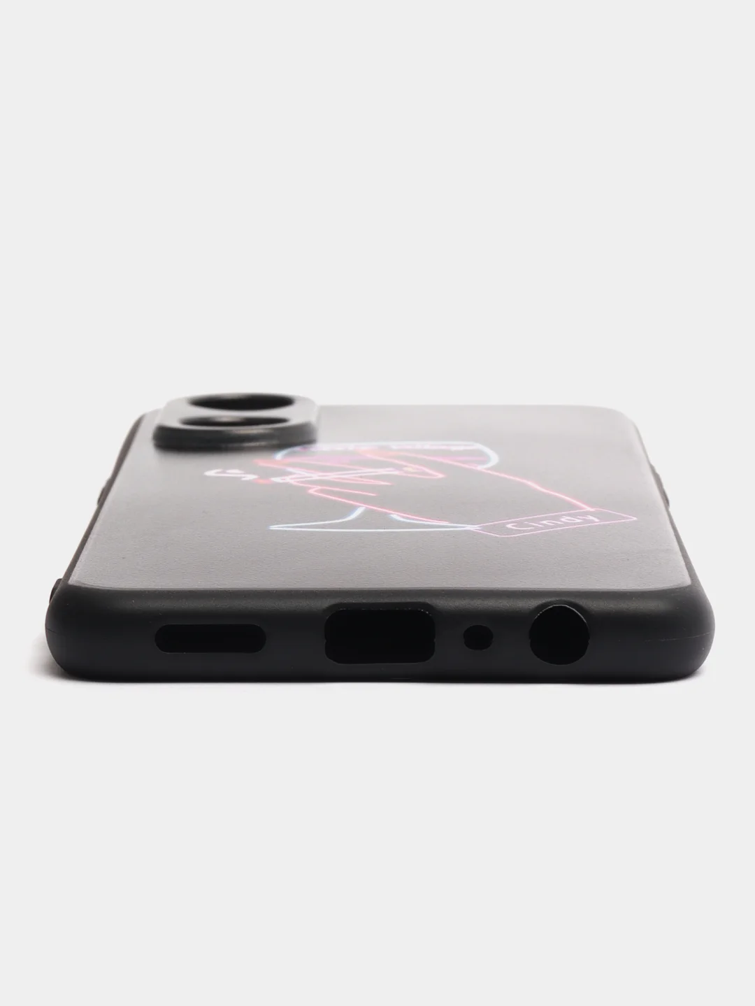 Голубой силиконовый чехол для OPPO Reno 8T 4G, с принтом, с рисунком, Оппо Рено 8т 4 джи