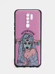 Приглушённый хаки силиконовый чехол для Xiaomi Redmi 9, с принтом, с рисунком (Сяоми Редми 9)