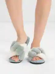 Салатовый тапки домашние женские