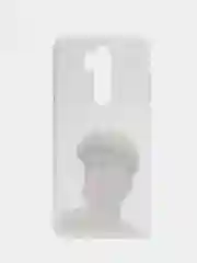 Алый силиконовый чехол для Xiaomi Redmi Note 8 Pro, с принтом, с рисунком (Редми Ноут 8 Про)