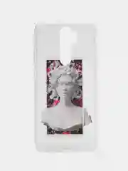Аметистовый силиконовый чехол для Xiaomi Redmi Note 8 Pro, с принтом, с рисунком (Редми Ноут 8 Про)