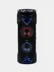 Синий колонка блютуз беспроводная большая с микрофоном-караоке, ZQS 6203