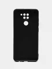 Голубой чехол силиконовый для Xiaomi Redmi Note 9 (Сяоми Редми Ноут 9), с принтом, с рисунком