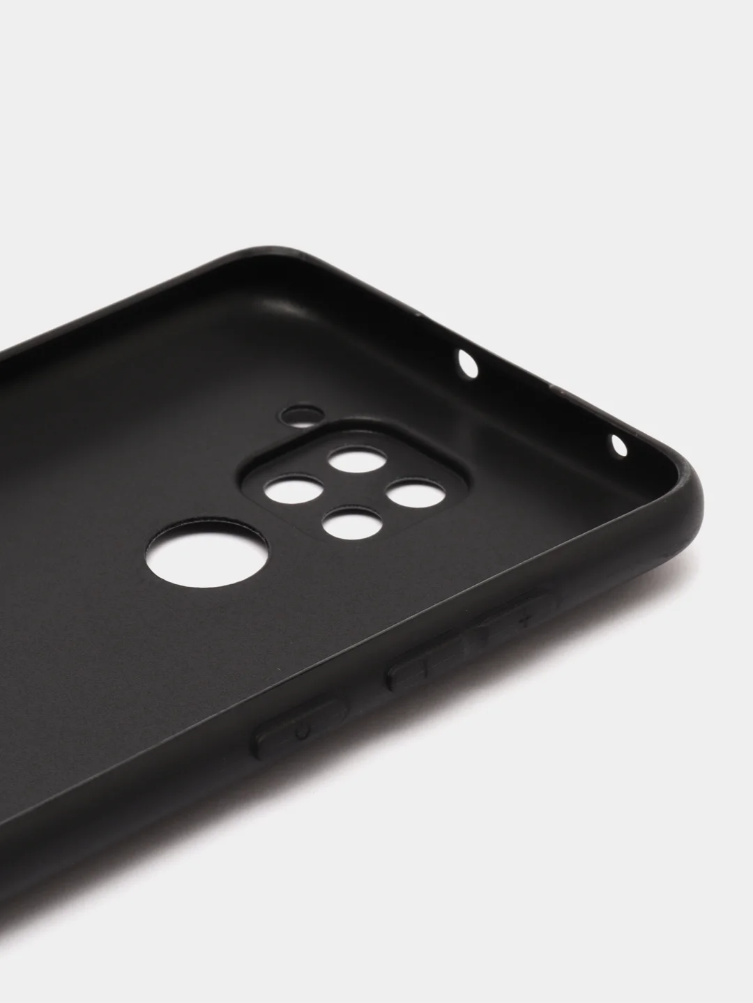 Голубой чехол силиконовый для Xiaomi Redmi Note 9 (Сяоми Редми Ноут 9), с принтом, с рисунком