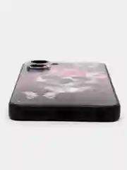 Тёмно-бордовый силиконовый чехол для Realme 10 Pro 5G, с принтом, с рисунком (Реалми 10 Про 5 джи)