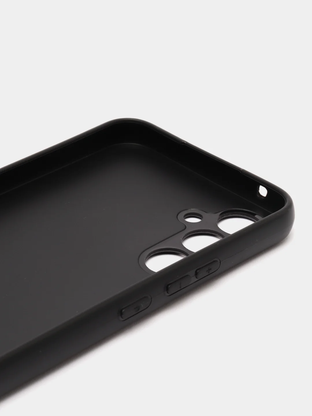 Синий меланж силиконовый чехол для Samsung Galaxy A54 (Самсунг Галакси А54), с принтом, с рисунком