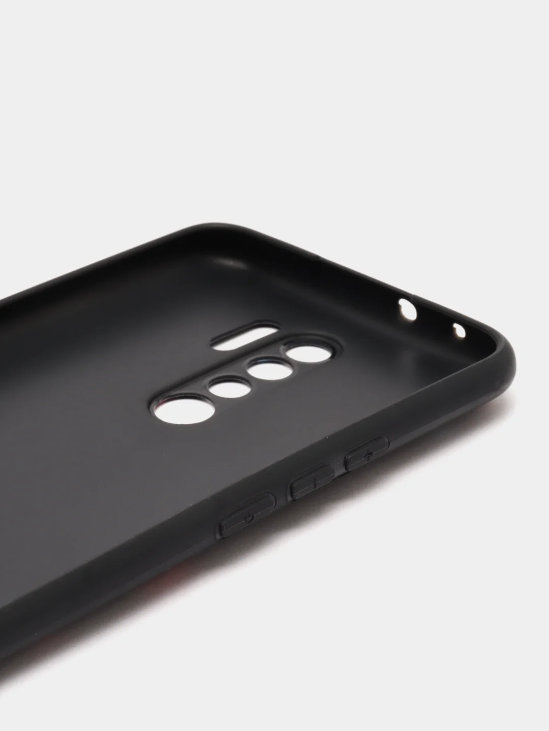 Оранжевый силиконовый чехол для Xiaomi Redmi 9, с принтом, с рисунком (Сяоми Редми 9)